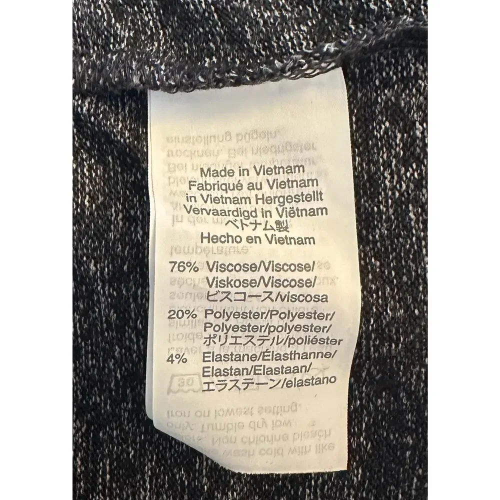 J. Crew Signature Cozy Yarn Turtleneck Sweater Charcoal Gray AS915 Size L
